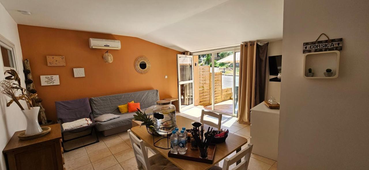 Appartement T2 Avec Piscine Aux Portes De La Plage De Cupabia Серра-ді-Ферро Екстер'єр фото